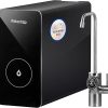 Waterdrop 15UBW-UF 0.01 μm Ultra Filtration Under Sink Water Filter System for Baçtёria Reduction, Reduces Lead, Chlorine, Bad Taste & Odor, 16K Gallons, with Dedicated Brushed Nickel Faucet, USA Tech 4