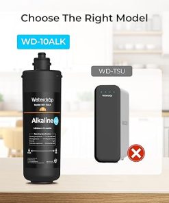Waterdrop WD-10ALK Under Sink Water Filter, Replacement for Waterdrop TSB-ALK 8 Layer High Capacity Alkaline Under Sink Water Filtration System 2