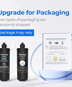 Waterdrop RF10 Replacement Filter Cartridge for 10UA/10UB Under Sink Water Filter, Reduces PFAS, PFOA/PFOS, Lead, Chlorine, Bad Taste & Odor, NSF/ANSI 42 Certified, 11K Gallons High Capacity 2