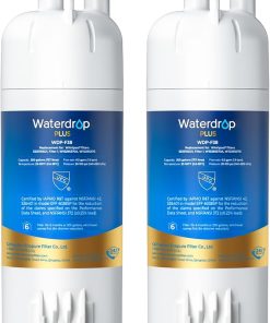 Waterdrop Plus W10295370A Replacement for Filter 1, EDR1RXD1, EDR1RXD1B, P8RFWB2L, 46-9930, WDP-F38 Refrigerator Water Filter, 2 Pack
