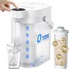 Waterdrop Water Filter Pitcher with 1 Filter, 200-Gallon Long-Life, 10-Cup Large Water Filter Pitcher, NSF Certified, 5X Times Lifetime, Reduces PFOA/PFOS, Chlorine, Pink 4