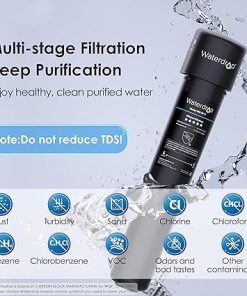 Waterdrop 17UA 3 Years Under Sink Water Filter, Under Sink Water Filtration System, Reduces PFAS, PFOA/PFOS, Lead, Chlorine, Under Sink Water Filter, NSF/ANSI 42 Certified, 24K Gallons 2