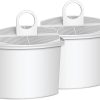 Waterdrop TÜV SÜD Certified Coffee Water Filter, Replacement for Braun® KWF2, 3106, 3112, 3115, 3116, KF600, KF590E, KF580, KF550, KF190, KF187, KF155, KF150, KF140，2 Packs