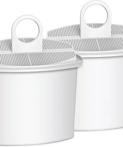 Waterdrop TÜV SÜD Certified Coffee Water Filter, Replacement for Braun® KWF2, 3106, 3112, 3115, 3116, KF600, KF590E, KF580, KF550, KF190, KF187, KF155, KF150, KF140，2 Packs