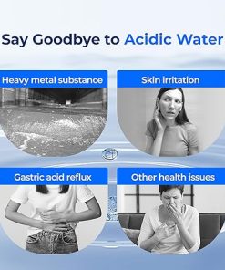 Waterdrop Alkaline DA29-00020B Replacement for Samsung® Water Filter HAF-CIN/EXP, HAF-CIN, DA29-00020B-1, DA97-08006A-1, RF28HMEDBSR, RF263BEAESR, RS25J500DSR, RF263TEAESG, 2 Filters 2